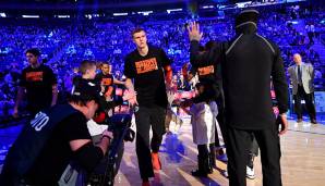 Platz 2: Kristaps Porzingis (New York Knicks) - Rating: 88.