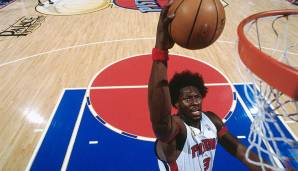 Platz 2: Ben Wallace (Detroit Pistons, Chicago Bulls, Cleveland Cavaliers) - 5 Prozent.