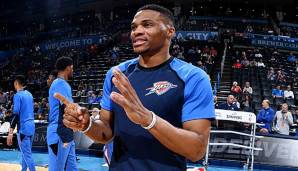 Russell Westbrook macht Fortschritte im Training.