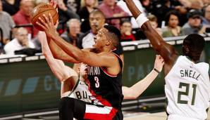 C.J. McCollum explodiert mit 40 Punkten gegen die Milwaukee Bucks.