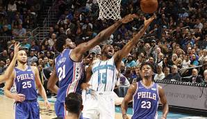 Kemba Walker erzielt mit 60 Punkten gegen die Sixers einen neuen Franchise-Rekord.