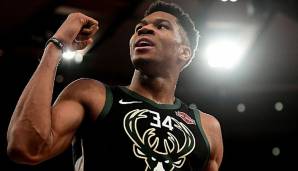 Giannis Antetokounmpo von den Milwaukee Bucks gilt als heißer MVP-Kandidat