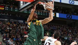 Rudy Gobert liefert gegen die Portland Trail Blazers eine durchweg dominante Leistung ab.