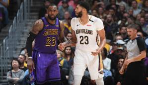 LeBron James äußerte kürzlich, dass er gerne mit Anthony Davis zusammenspielen würde.