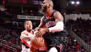 Chris Paul führte die Second Unit der Houston Rockets stark an.