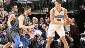 Aaron Gordon hatte gegen die Dallas Mavericks einen schweren Stand.