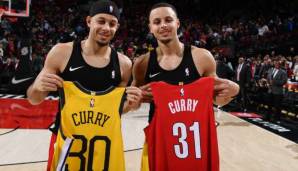 Stephen und Seth Curry werden beim Dreier-Contest gegeneinander antreten.