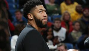 Anthony Davis war bei der Pleite der Pelicans gegen die Nuggets in der Halle.