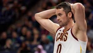 Kevin Love bestritt in der laufenden Saison erst vier Spiele.