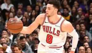 Platz 7: Zach LaVine (Chicago Bulls) - 440.568 Stimmen.