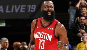 Platz 3: James Harden (Houston Rockets) - 1.674.660 Stimmen.