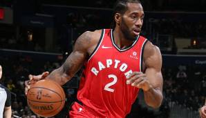 FRONTCOURT: Kawhi Leonard (Toronto Raptors): Platz 2 im Fan-Voting, Platz 2 im Player-Voting, Platz 1 im Medien-Voting.