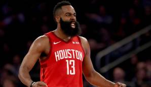 James Harden (Houston Rockets): Platz 3 im Fan-Voting, Platz 2 im Player-Voting, Platz 1 im Medien-Voting.