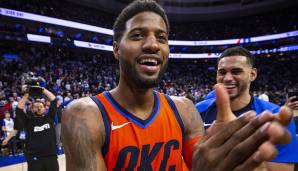 Paul George (Oklahoma City Thunder): Platz 4 im Fan-Voting, Platz 4 im Player-Voting, Platz 4 im Medien-Voting.