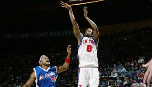 Platz 3: Latrell Sprewell (New York Knicks) - 9 Dreier (9/9) am 4. Februar 2003 gegen die Los Angeles Clippers.