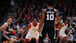 DeMar DeRozan wurde im Sommer von Toronto nach San Antonio getradet.