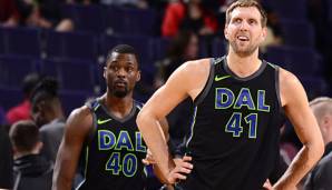 Dirk Nowitzki und Harrison Barnes gehen künftig getrennte Wege.