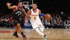 Platz 2: New York Knicks - 18 Heimniederlagen in Folge in der Saison 2018/19.