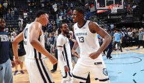 Platz 16: Jaren Jackson Jr. (Memphis Grizzlies, 19,4 Jahre alt) - Stats 18/19: 13,8 Punkte, 4,7 Rebounds