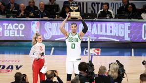 Platz 8: Jayson Tatum (Boston Celtics, 20,9 Jahre alt) - Stats 18/19: 16,4 Punkte, 6,3 Rebounds