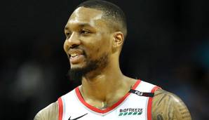 Damian Lillard spielt seit 2012 für die Portland Trail Blazers.