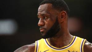 LeBron James hat mit den Lakers in dieser Saison die Playoffs verpasst.