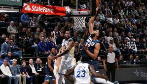 Karl-Anthony Towns erzielte den Gamewinner gegen Golden State von der Freiwurflinie.