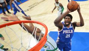 Joel Embiid verbuchte ein Career High bei den Rebounds.