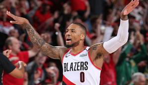 Damian Lillard erzielte gegen OKC wieder 29 Punkte.