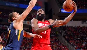 James Harden führt die Rockets mit einem spektakulären Auftritt zum Sieg.