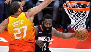 James Harden vergab in Utah seine ersten 16 Würfe.