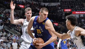 Nikola Jokic stellt gegen die Spurs einen neuen Franchise-Rekord auf.