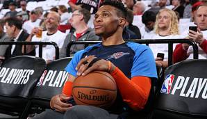 Russell Westbrook ist mit OKC zum dritten Mal in Folge in der ersten Runde gescheitert.