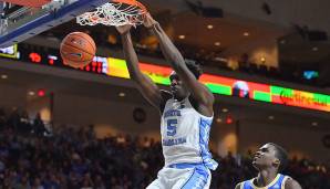 14. BOSTON CELTICS - NASSIR LITTLE (North Carolina, SF): Ging mit Vorschusslorbeeren in seine Freshman-Saison, konnte die Erwartungen aber nicht erfüllen (9,8 Punkte). Seine Athletik, Energie und Talent sprechen jedoch für eine produktive Rolle.