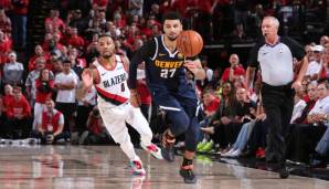 Die Denver Nuggets hatten gegen die Portland Trail Blazers oft die Nase vorn.