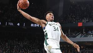 Giannis Antetokounmpo war der beste Spieler der Milwaukee Bucks.