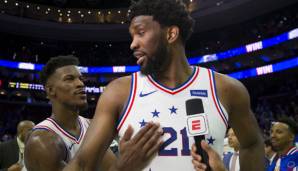 Joel Embiid hat Jimmy Butler gelobt.