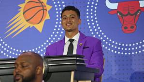 Forward Kyle Kuzma vertrat die Los Angeles Lakers bei der Draft Lottery.