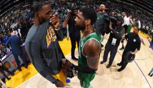 LeBron James und Kyrie Irving haben ihre frostige Beziehung repariert.