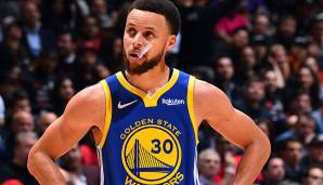 Stephen Curry war mit 34 Punkten der Topscorer der Warriors.