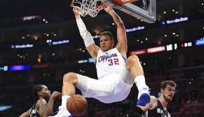 THIRD TEAM - Blake Griffin (Forward, Detroit Pistons): 24,5 Punkte, 7,5 Rebounds, 5,4 Assists, 46,2 Prozent FG in 35 Minuten pro Partie (115 Stimmen).