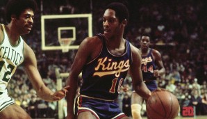 PLATZ 14: Nate "Tiny" Archibald (Royals, Kings, Nets, Celtics, Bucks) - Die Schnelligkeit war wohl die größte Waffe des dreimaligen All-NBA-First-Teamers. Archibald bereitete seinem Gegenüber vor allem in Sachen Scoring Kopfzerbrechen.