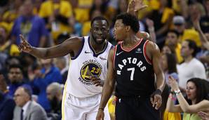 Draymond Green und Kyle Lowry kämpfen in den NBA Finals um die Meisterschaft.