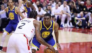 Kevon Looney macht defensiv auch nach Switches regelmäßig einen guten Job.