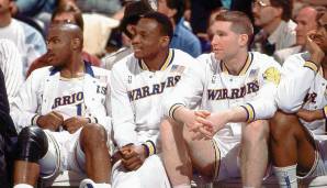 1989 schickte Golden State die Jazz (2-Seed) mit einem Drei-Spiele-Sweep nach Hause, zwei Jahre später überraschte das legendäre RunTMC-Team um Tim Hardaway, Mitch Richmond und Chris Mullin die Spurs. Beide Male stand Don Nelson an der Seitenlinie.