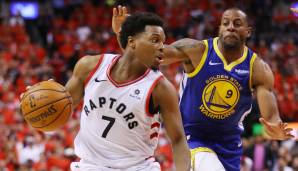 TORONTO RAPTORS - Kyle Lowry (Starting Point Guard): Der Wurf fiel auch bei Lowry nicht (1/6), den letzten Wurf hätte im Idealfall nicht er genommen. Trotzdem insgesamt eine starke Leistung. Gerade im vierten Viertel machte er fast alles richtig. Note: 2