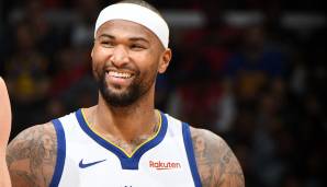 Platz 3: DeMarcus Cousins (Golden State Warriors, Alter: 28) - Status: Unrestricted / Gehalt 2018/19: 5,3 Mio. Dollar / Stats: 16,3 Punkte, 8,2 Rebounds, 3,6 Assists