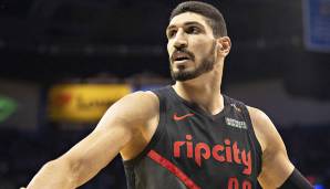 Platz 12: Enes Kanter (Portland Trail Blazers, Alter: 27) - Status: Unrestricted / Gehalt 2018/19: 19,3 Mio. Dollar / Stats: 13,7 Punkte, 9,8 Rebounds