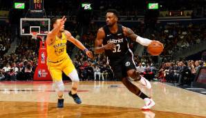 Platz 13: Jeff Green (Washington Wizards, Alter: 32) - Status: Unrestricted / Gehalt 2018/19: 2,4 Mio. Dollar / Stats: 12,3 Punkte, 4 Rebounds