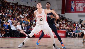 Isaiah Hartenstein legte vor seiner Verletzung durchschnittlich 21 Punkte in der Summer League auf.